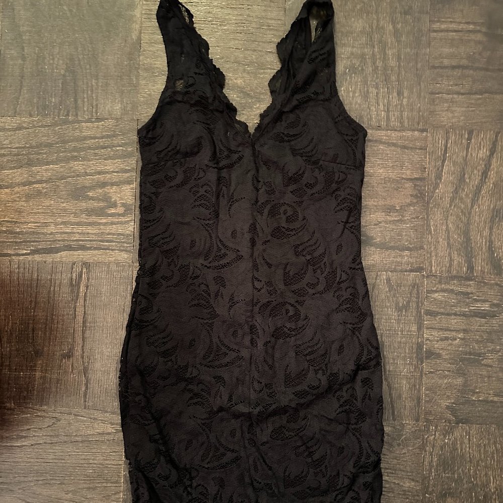 H&M Black Lace Dress - Size S